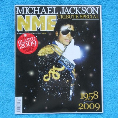 NME New Music Express MICHAEL JACKSON TRIBUTE Special July 2009