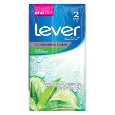 Bar Soap, Aloe  Cucumber, 4 Ounce Pack of 2 