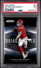 2021 PANINI PRIZM BRILLIANCE #B1 PATRICK MAHOMES II PSA 7