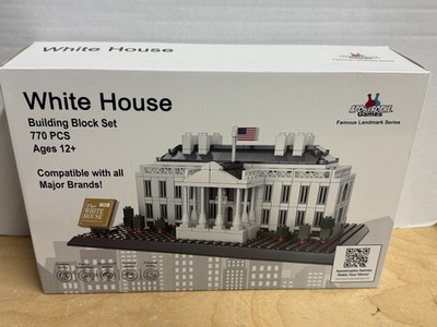 White House 770 Pieces Building Block Set Washington DC Landmark Series | Sealed