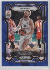 2023 Panini Prizm Turkish Airlines EuroLeague Blue Ice /125 Dzanan Musa #25 14mf