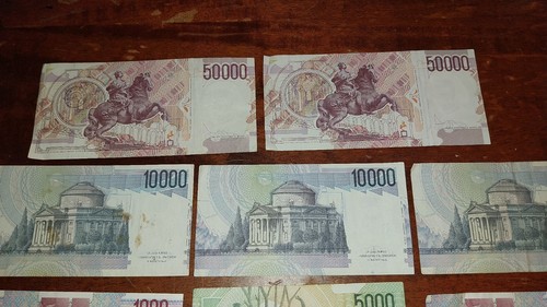 Banconote lira Repubblica Italiana Lotto 11 Pezzi - Foto 2 di 14