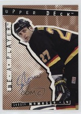 1994-95 Upper Deck Be a Player Signatures Sergio Momesso #178 Auto 0hi1