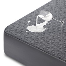 Premium Waterproof Mattress Protector Queen Size, Noiseless Deep Pocket