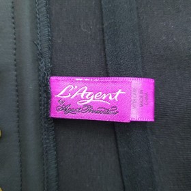 L'Agent by Agent Provocateur Women's Penelope Corset Sz Medium Black & Gold