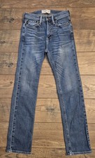 Abercrombie 1982 Kids Size 13/14 Jeans Slim Straight Blue Denim Medium Wash