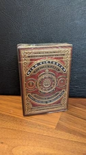 High Victorian Red Premium Custom Playing Cards by theory11 - Brand New