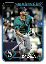 2024 Topps Update Series - Seby Zavala #US180 Mariners