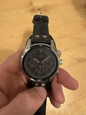 Fossil CH-2586 Edelstahl Chronograph XXL Herr...