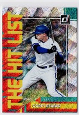 Corey Seager 2022 Donruss The Hit List Rapture # THL-12 Texas Rangers