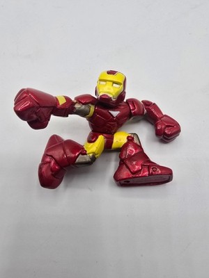 2008 Hasbro Marvel Super Hero Squad Red Gold Centurion IRON MAN Figure 2'' Pvc