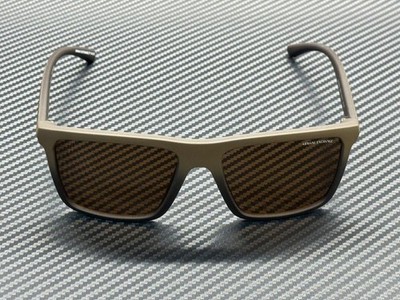 NEW ARMANI EXCHANGE AX030/S Brown Gradient Fade Sunglasses NEW WITHOUT TAGS Armani Exchange AX4158SF XL (55 - 20) with Brown lenses and  main image 3
