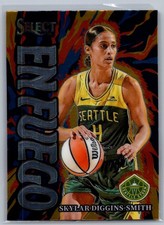 2024 Panini Select WNBA SKYLAR DIGGINS-SMITH En Fuego Insert #12 Storm Sky