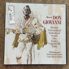 Don Giovanni Mozart 3 LP Box Set Wachter Sutherland Schwarzkopf Angel SCL-3605