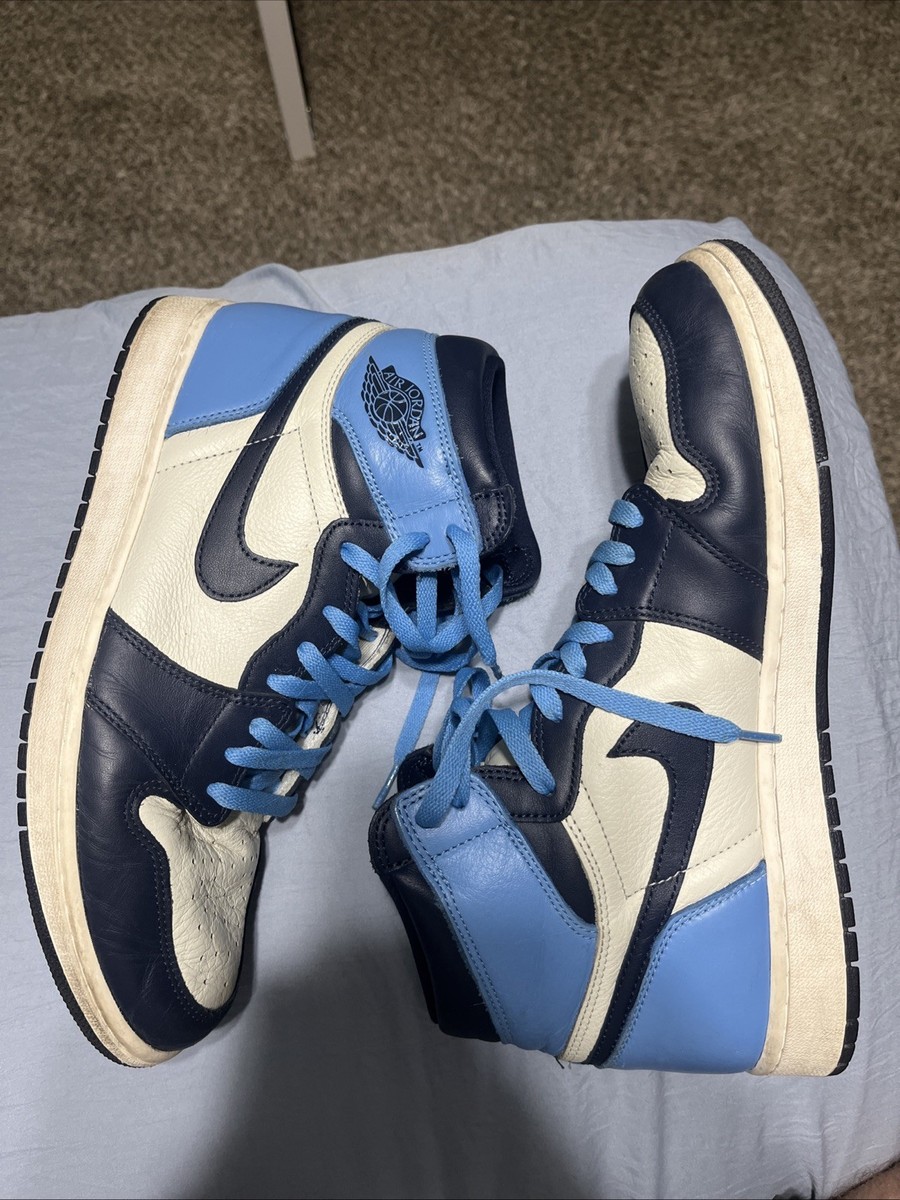 Size 12 Jordan Retro OG High Obsidian UNC 2019 No Box