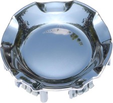 Polished Aluminum Wheel Center Cap Compatible with Silverado Avalanche Suburban