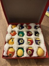 Vintage Vitalite Snooker And Pool Balls Set