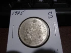 1965 - Canada 50 cent  - Canadian Silver half dollar -