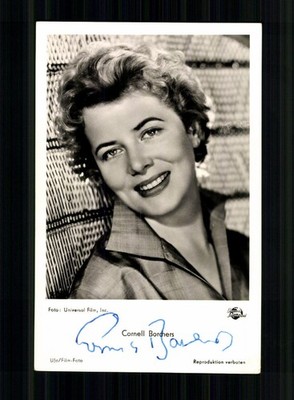 Cornell Borchers UFA  Autogrammkarte Original Signiert # BC 227031