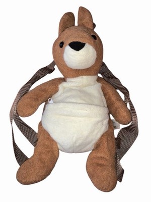 Australia Collection Kinder Rucksack Känguru Plüsch Kuscheltier Reißverschluss verstellbar B39