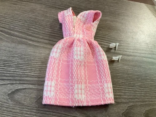 Vintage Mattel Barbie Doll Size Clothes Dress Shoes Set Lot Handmade?