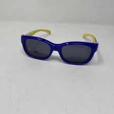 SAFILO Kids EYEWEAR SA 0007 DCD 45-16-125 Blue Yellow W/ Polarized Sun Clip FM61