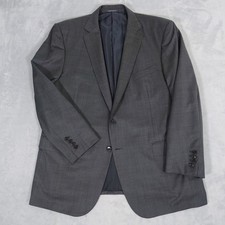 Ermenegildo Zegna Blazer Multi Season Mila Fit Gray Wool Jacket Mens 52R US READ