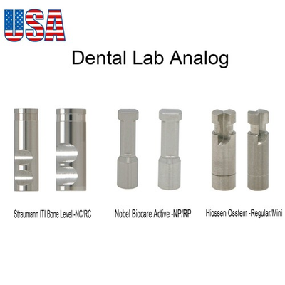 #ad US Dental Lab Analog For Nobel Biocare ITI Straumann Osstem Hiossen ET CAD CAM $73.59