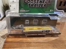 greenlight 1/64 Gooseneck Trailer Gray Farm Layout WN