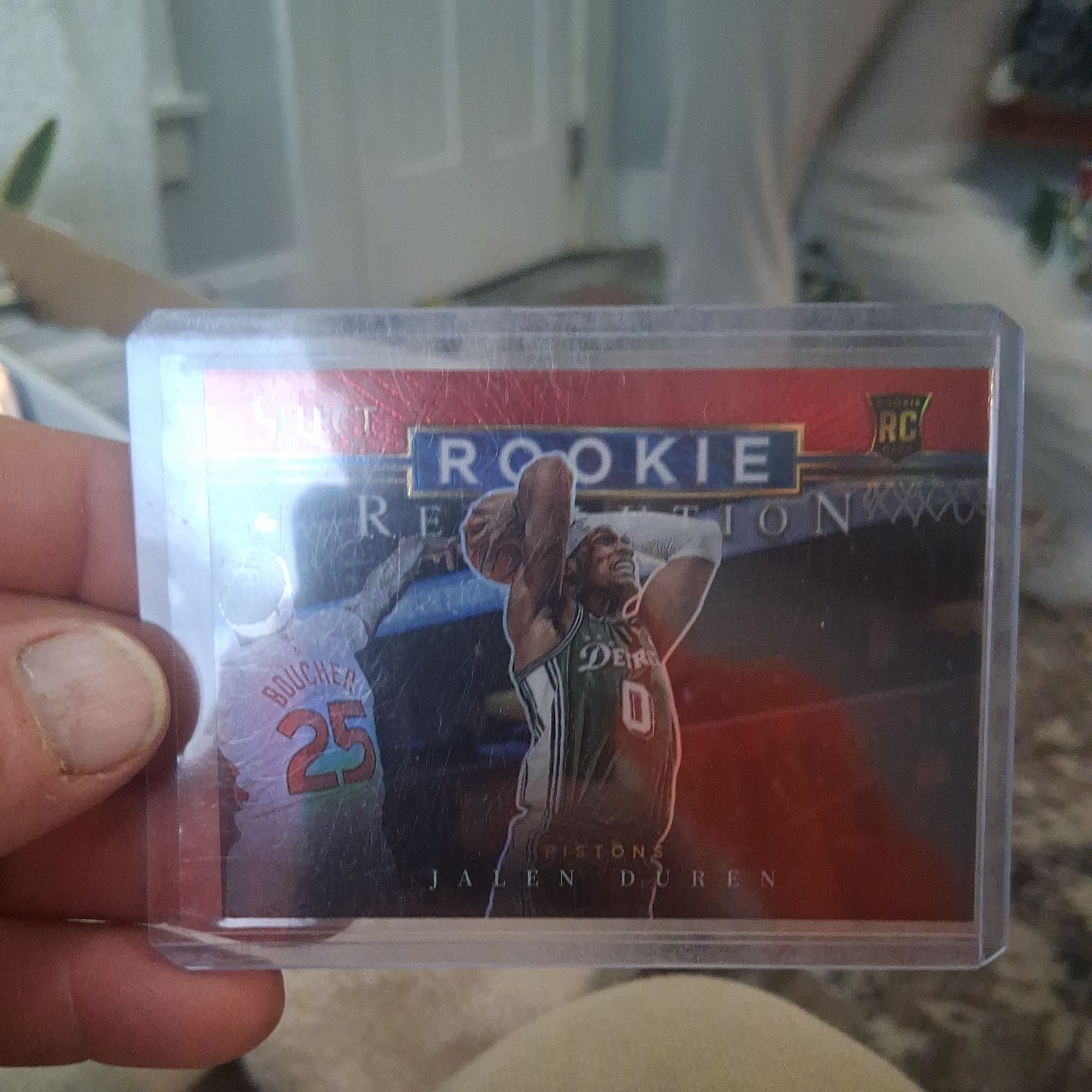 2022-23 Panini Select Rookie Revolution Red Prizm Jalen Duren #27 RC 12d5