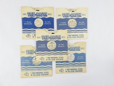 Vintage View Master Cartoon Reels 5pc lot Tom Jerry Snow White Jack Bugs Woody