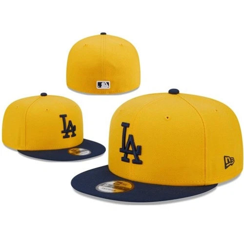 NEW Los Angeles Dodgers Hat MLB Fitted Baseball Era LA Solid Color Basic Men Cap