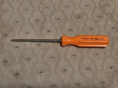Vintage Stanley Hi-Glow #2 Phillips screwdriver 7-1/2'' USA