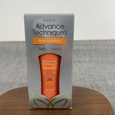 Avon Advance Techniques Frizz Control Lotus Shield Leave In Treatment NEW USA