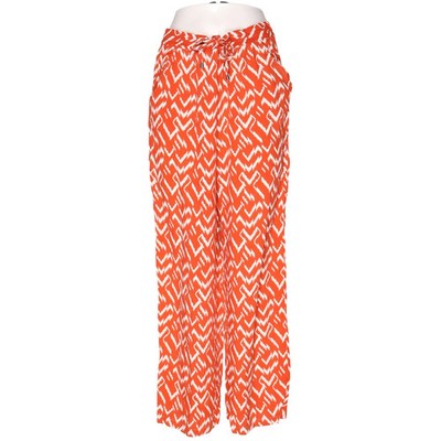 Up2Fashion, Pyjamahose, Größe: 40/42, Rot/Weiß, Viskose, Chevron, Damen #mRT
