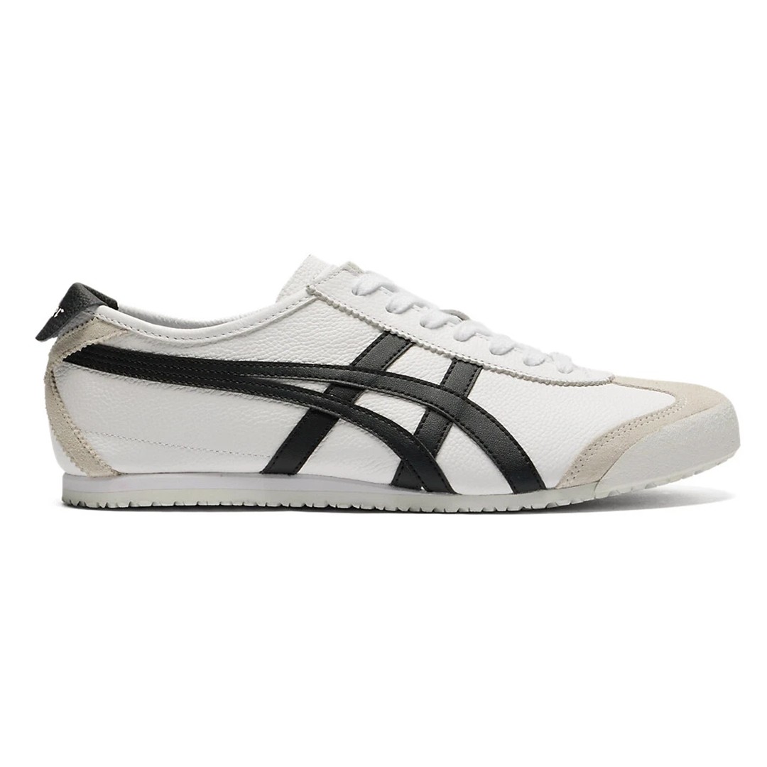 New Authentic Onitsuka Tiger MEXICO 66 WHITE BLACK 1183A201-126 | eBay