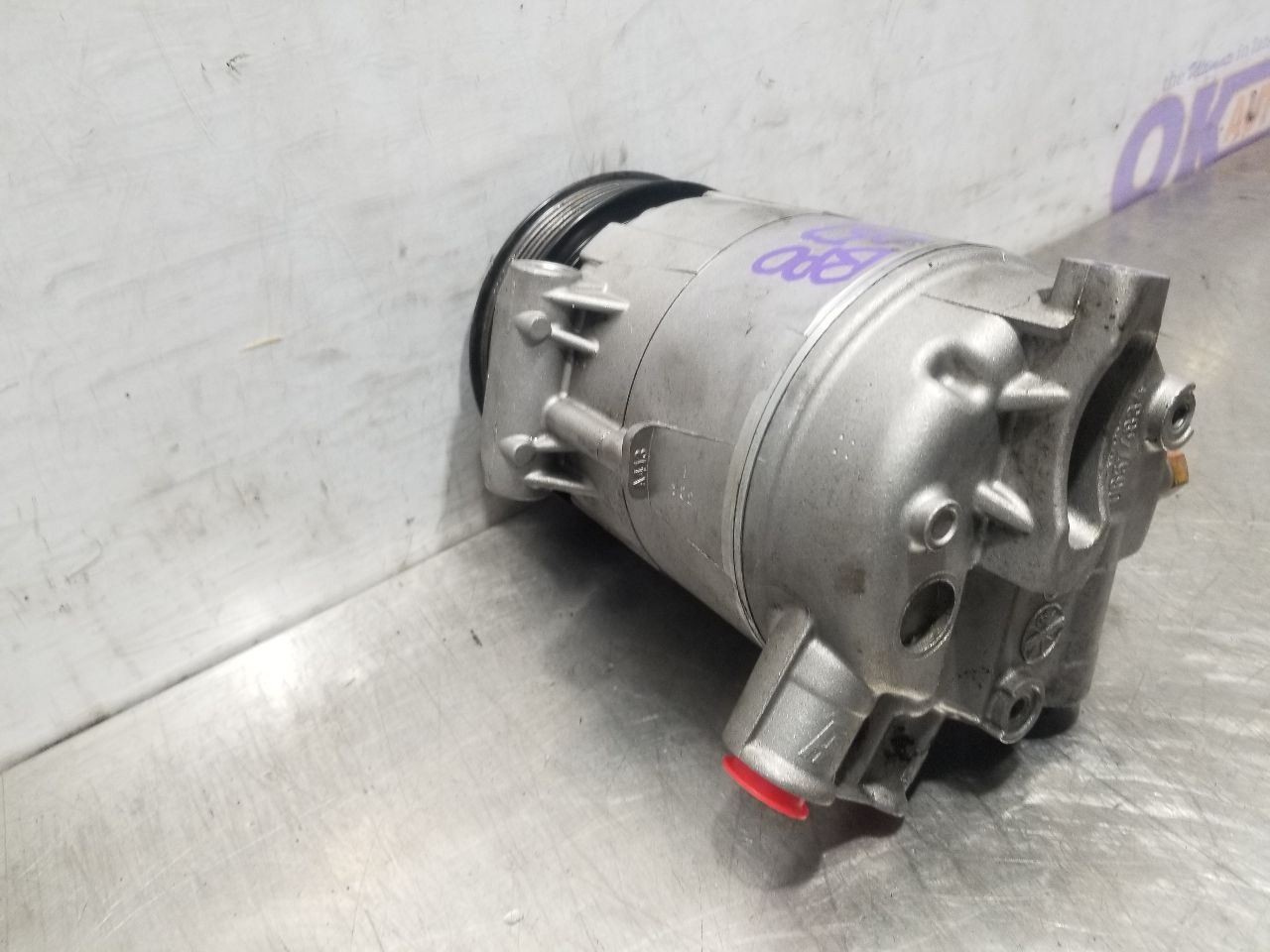 14 2014 MASERATI GHIBLI SQ4 3.0L AC COMPRESSOR