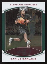 2023-24 Panini Player of the Day Darius Garland Green #/5 #7 Card