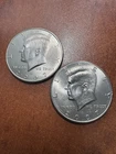 2007 P & D Kennedy Half Dollar (2) Clad Coins Circulated NIFC Free shipping N238