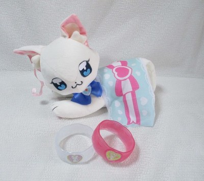 Wonderful Precure Toy Plush Doll Talking Yuki-chan Combine Save Japan Used A