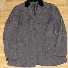 Mears Navy Wool Tweed 38” Show Jacket #502
