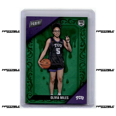 #ad 2025 Panini Black Friday Green Drip #BF11 Olivia Miles Rookie 9 25 $99.99