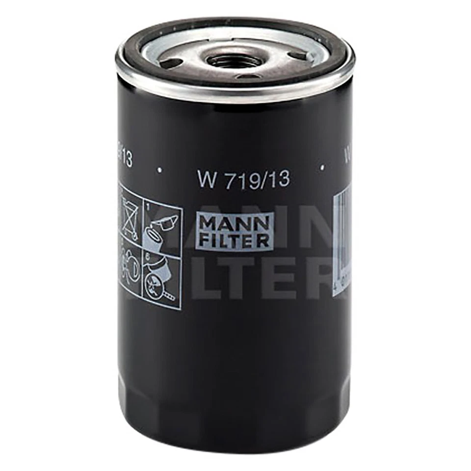 Mann 1pc Engine Oil Filter Fits Mercedes-Benz 190E l4 2.3L UA21 1985 1986 1987 - Image 4 of 4