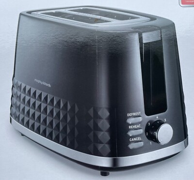 Morphy Richards Dimensions Slice Toaster Black 220021 UK