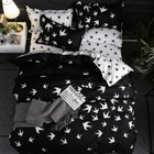3D White Swallow ZHUB1745 Bed Pillowcases Quilt Duvet Cover Queen King Zoe
