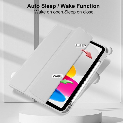 Für iPad A16 11/10/9/8/7/6/5.Gen Air 4/5 Pro 11/12.9 Anti-Schock Smart PU Cover - Afbeelding 56 van 57