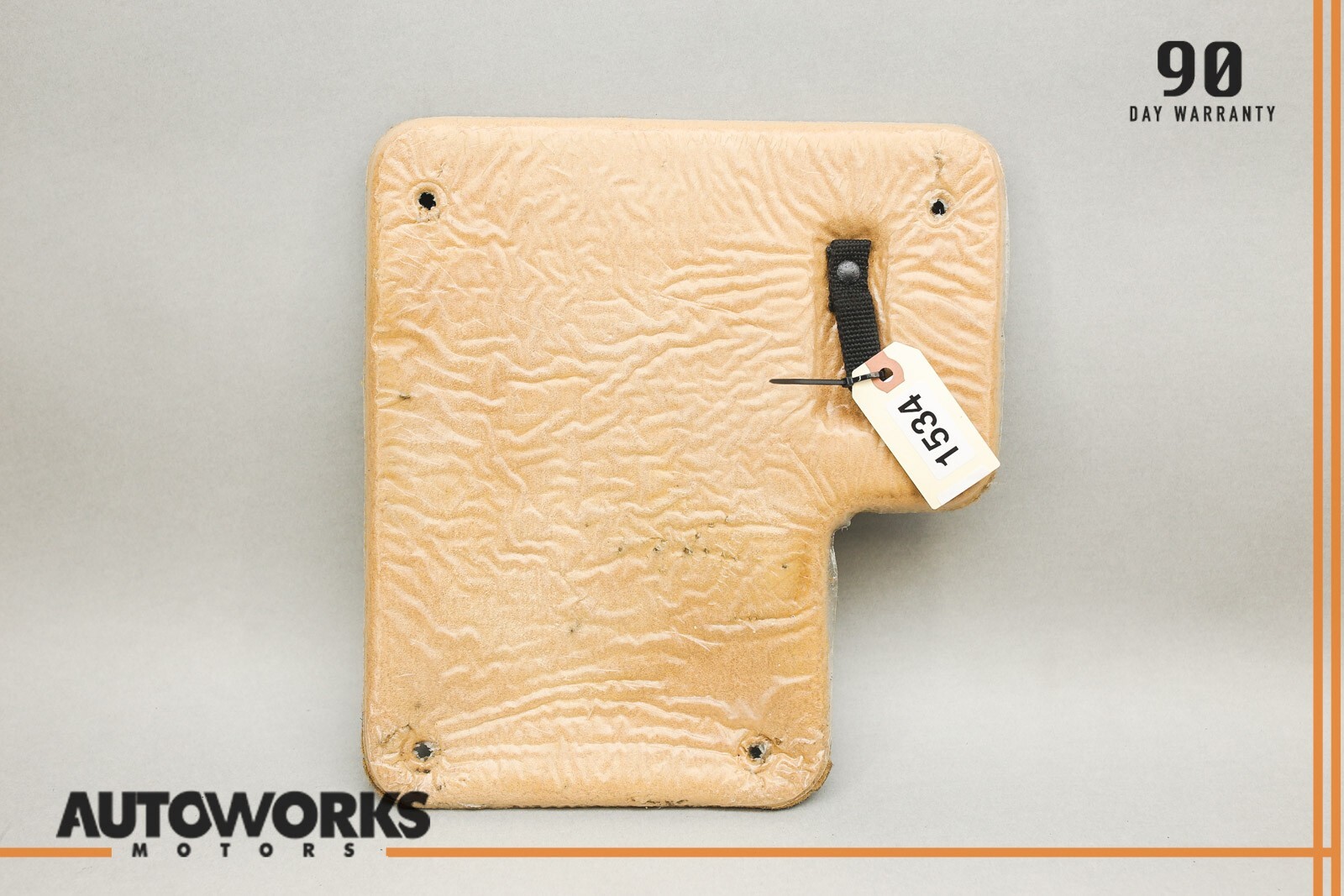 03-13 Maserati Quattroporte M139 Front Right Floor Carpet Cover Panel Beige OEM