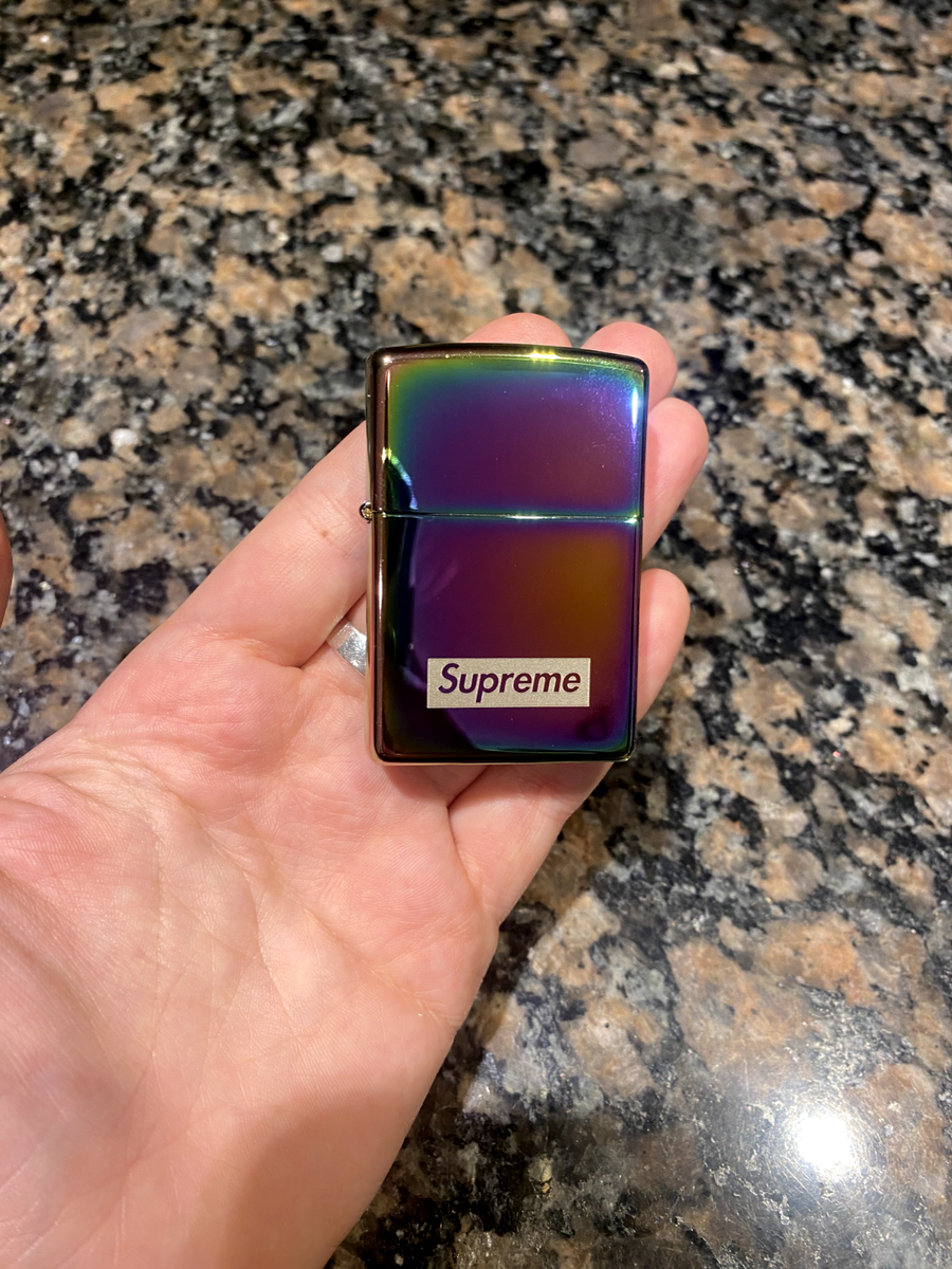 supreme Spectrum Iridescent Zippo ジッポ Brand New Supreme Spectrum Iridescent Zippo lighter, Made in U.S.A