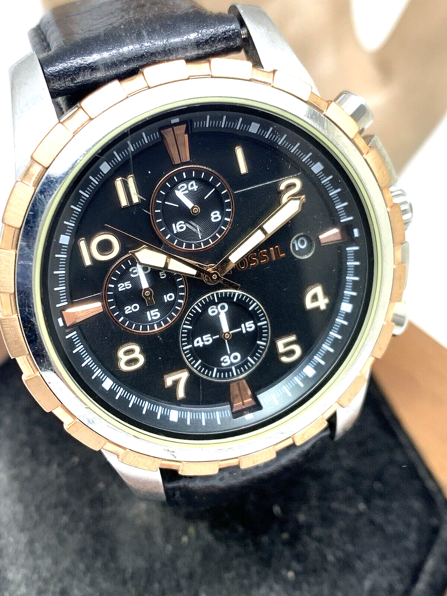 Dean Chronograph Fossil Gents Chrono Watch Fossil Men's Watch