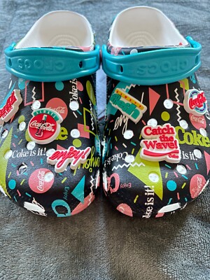 CROCS X COCA COLA 90'S Collaboration Classic Clog M5 W7